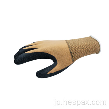 ヘスパックスラテックスパームコーティングガーデニングツール工業用手袋